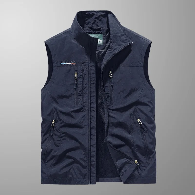 Marvin | Men's Full Zip Utility Vest