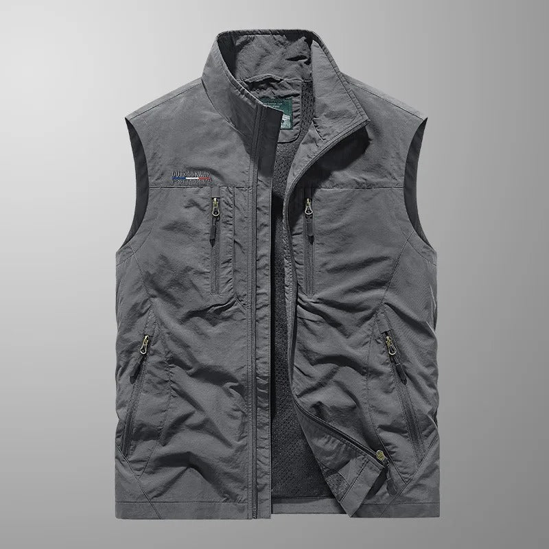Marvin | Men's Full Zip Utility Vest