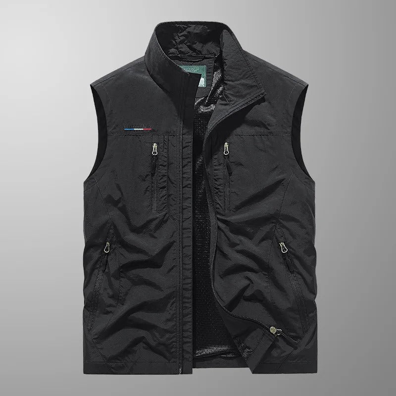 Marvin | Men's Full Zip Utility Vest