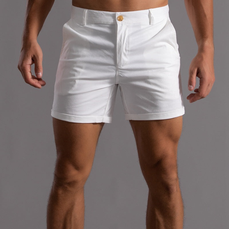 Mason | Men's Cuffed Tailored Shorts