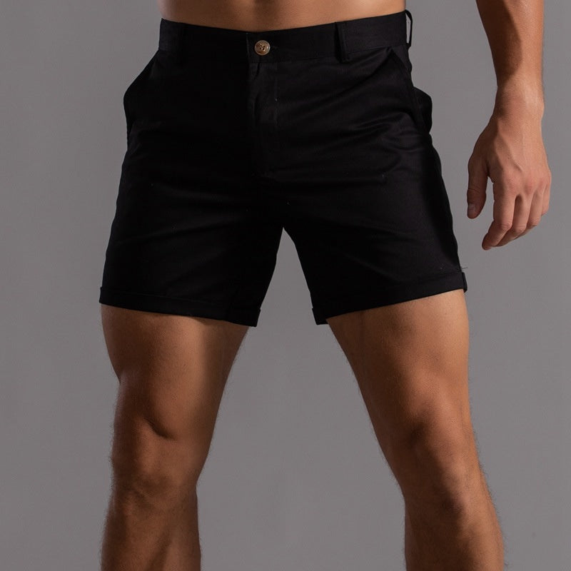 Mason | Men's Cuffed Tailored Shorts
