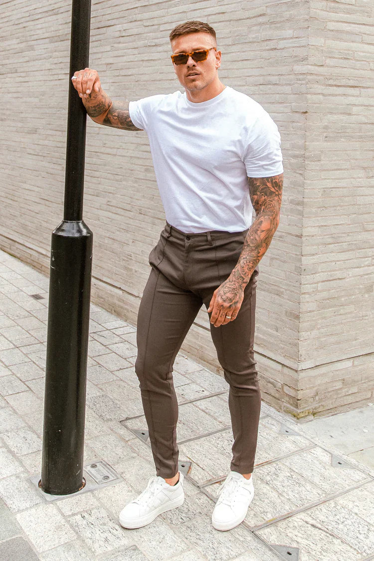 Maxwell | Men's Slim Fit Dress Trousers