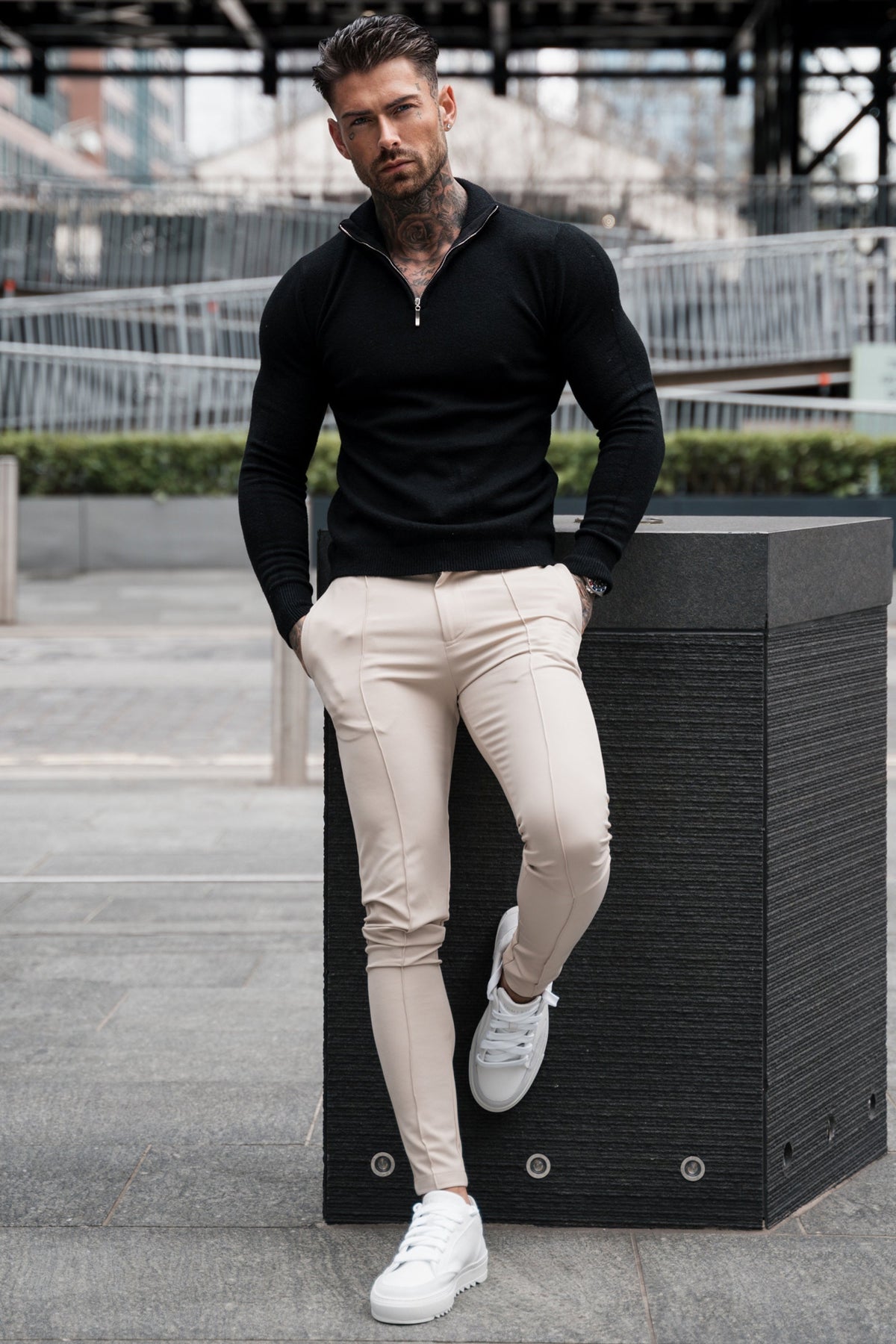 Maxwell | Men's Slim Fit Dress Trousers