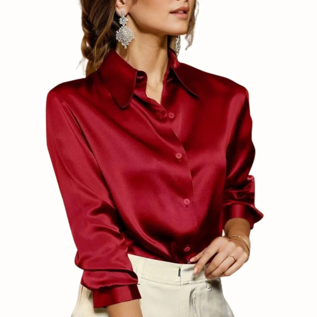 Mckenzie | Women's Button-Down Long Sleeve Blouse