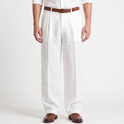 Men's Pleated Pants