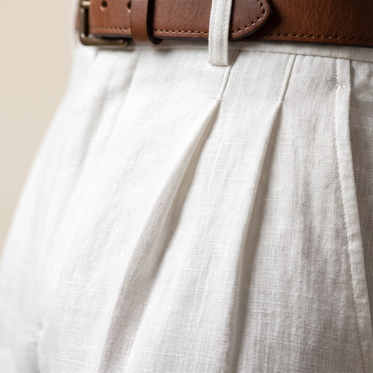Men's Pleated Pants