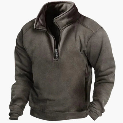 Men's Quarter-Zip Fleece Jacket
