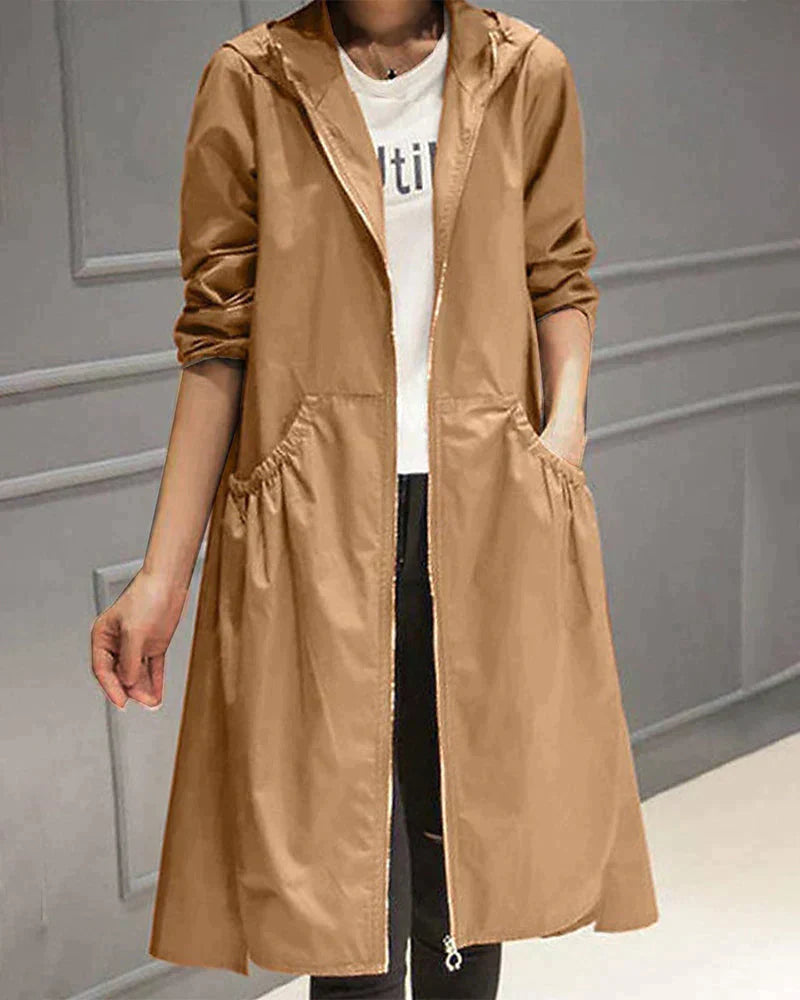 Mia | Women's Longline Hooded Jacket