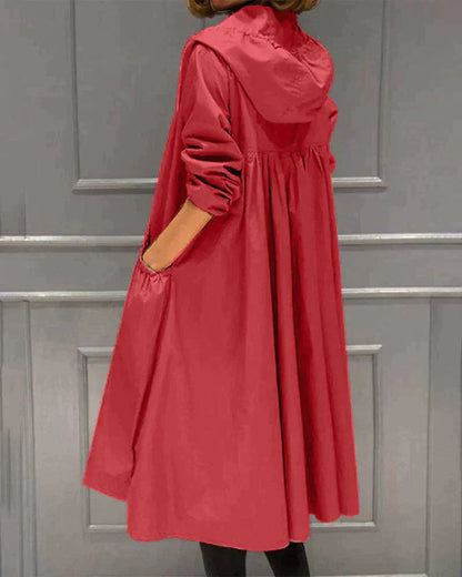 Mia | Women's Longline Hooded Jacket