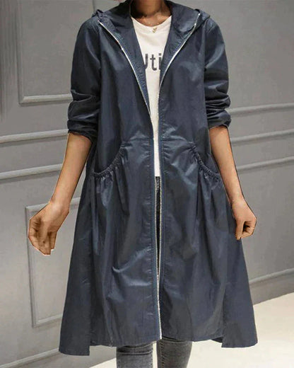 Mia | Women's Longline Hooded Jacket