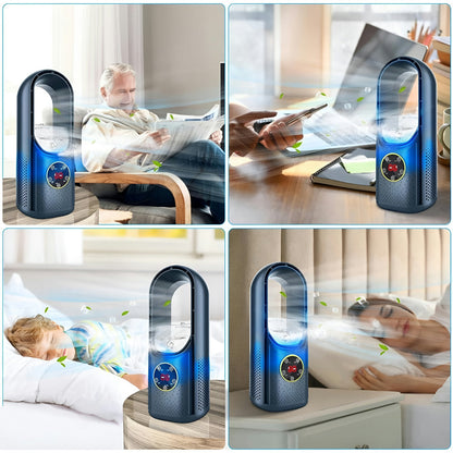 Mini Silent Portable Bladeless Air Conditioner for Home and Office