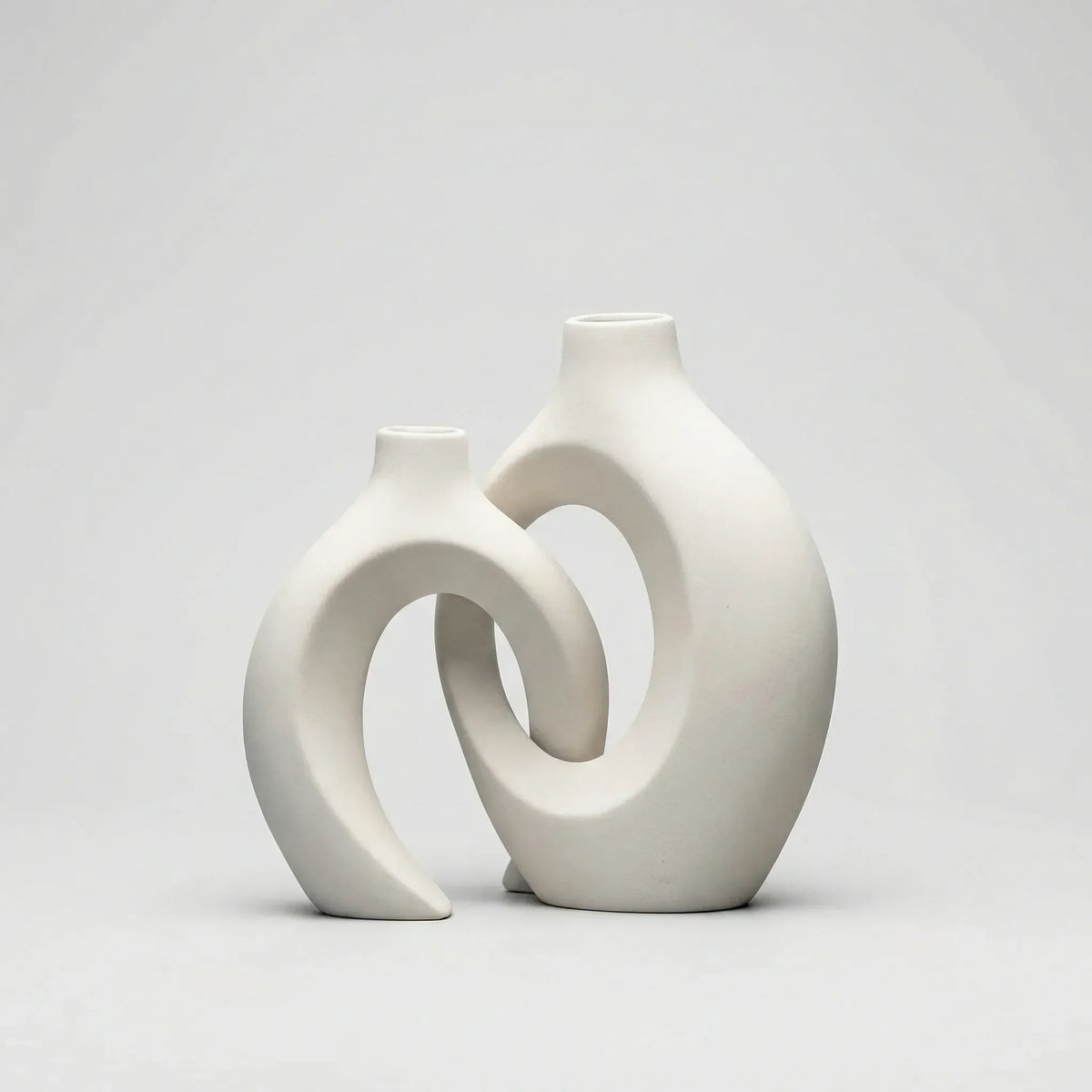 Modern Scandinavian Hollow Vase Set