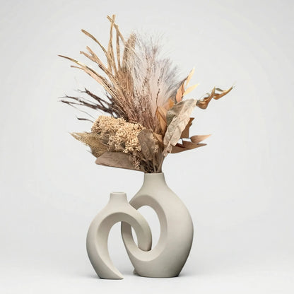 Modern Scandinavian Hollow Vase Set