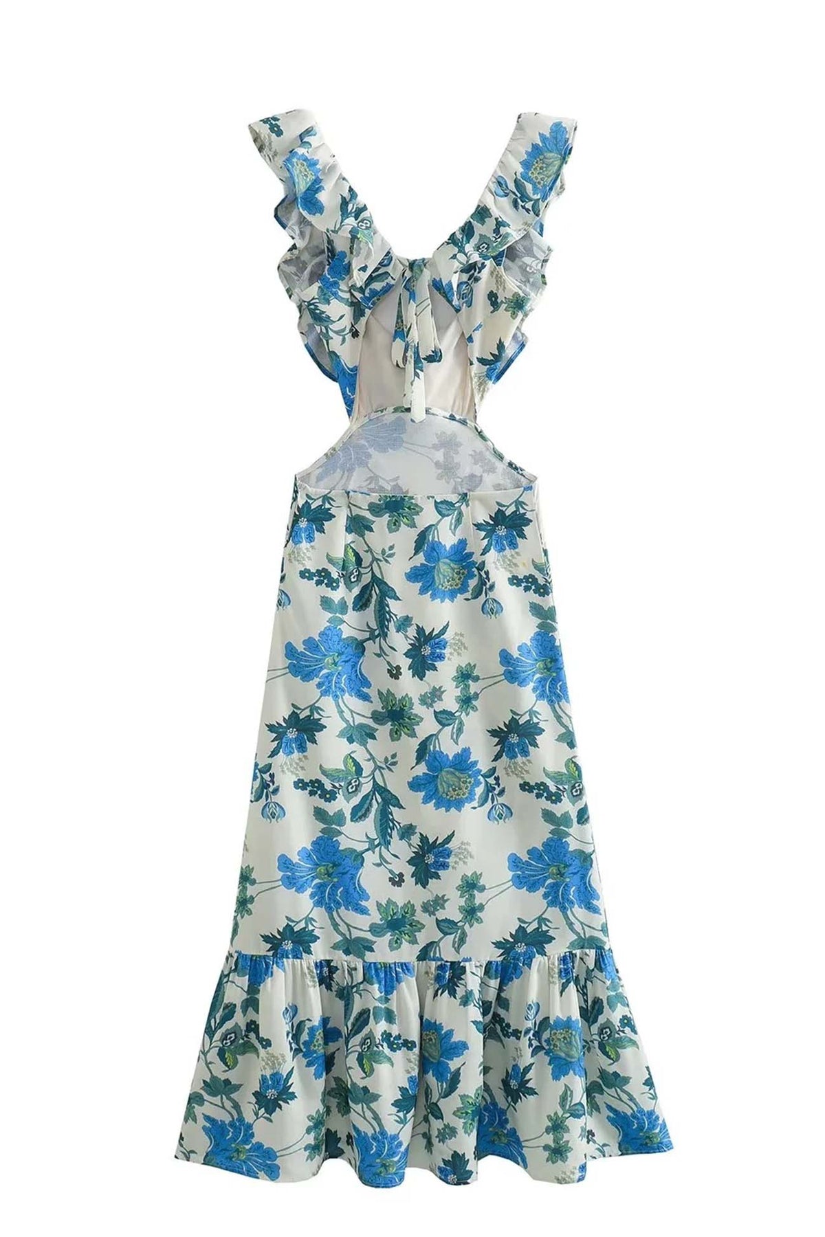 Molly | Women's Sleeveless Maxi Floral Dress