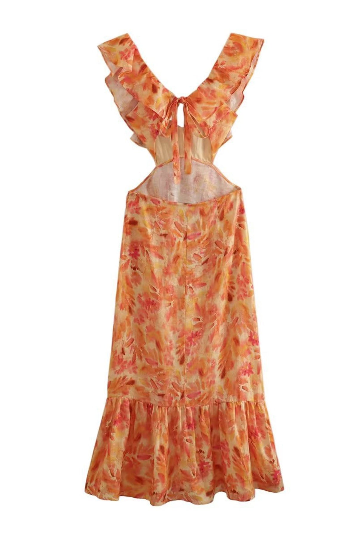 Molly | Women's Sleeveless Maxi Floral Dress