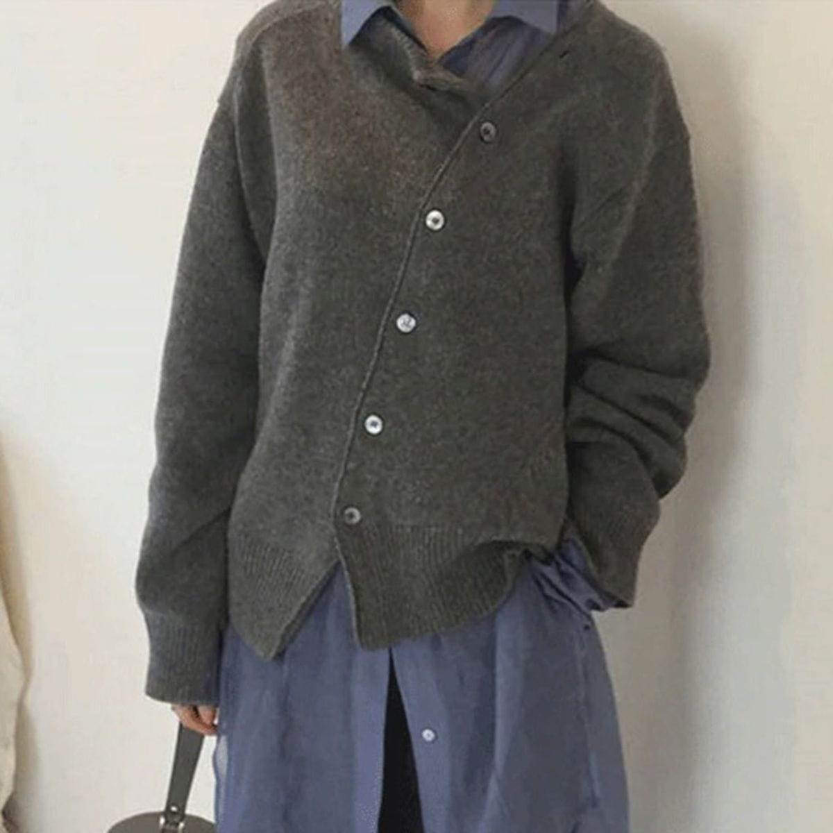 Nadia | Women's Button-Front Relaxed Fit Cardigan