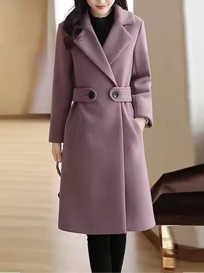 Nancy | Women's Belted Long Coat