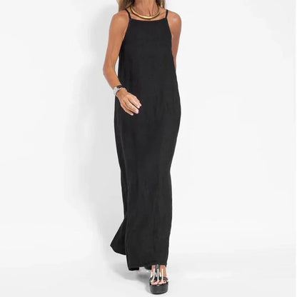 Nancy | Women's Sleeveless Maxi Dress