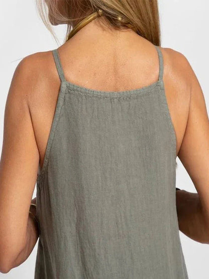 Nancy | Women's Sleeveless Maxi Dress