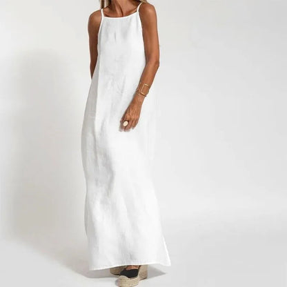 Nancy | Women's Sleeveless Maxi Dress