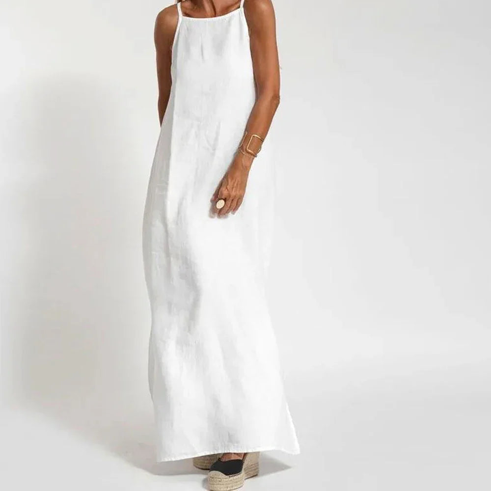 Nancy | Women's Sleeveless Maxi Dress