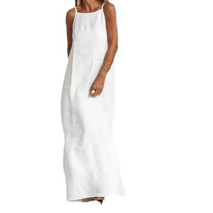 Nancy | Women's Sleeveless Maxi Dress