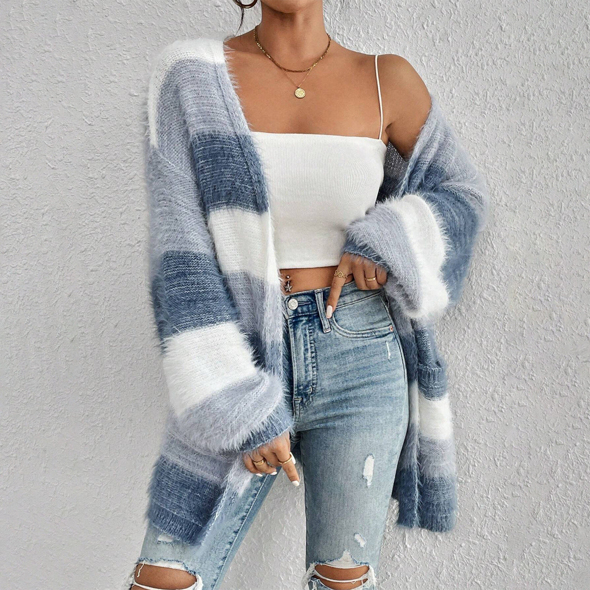 Natalie | Women's Oversized Open Front Cardigan