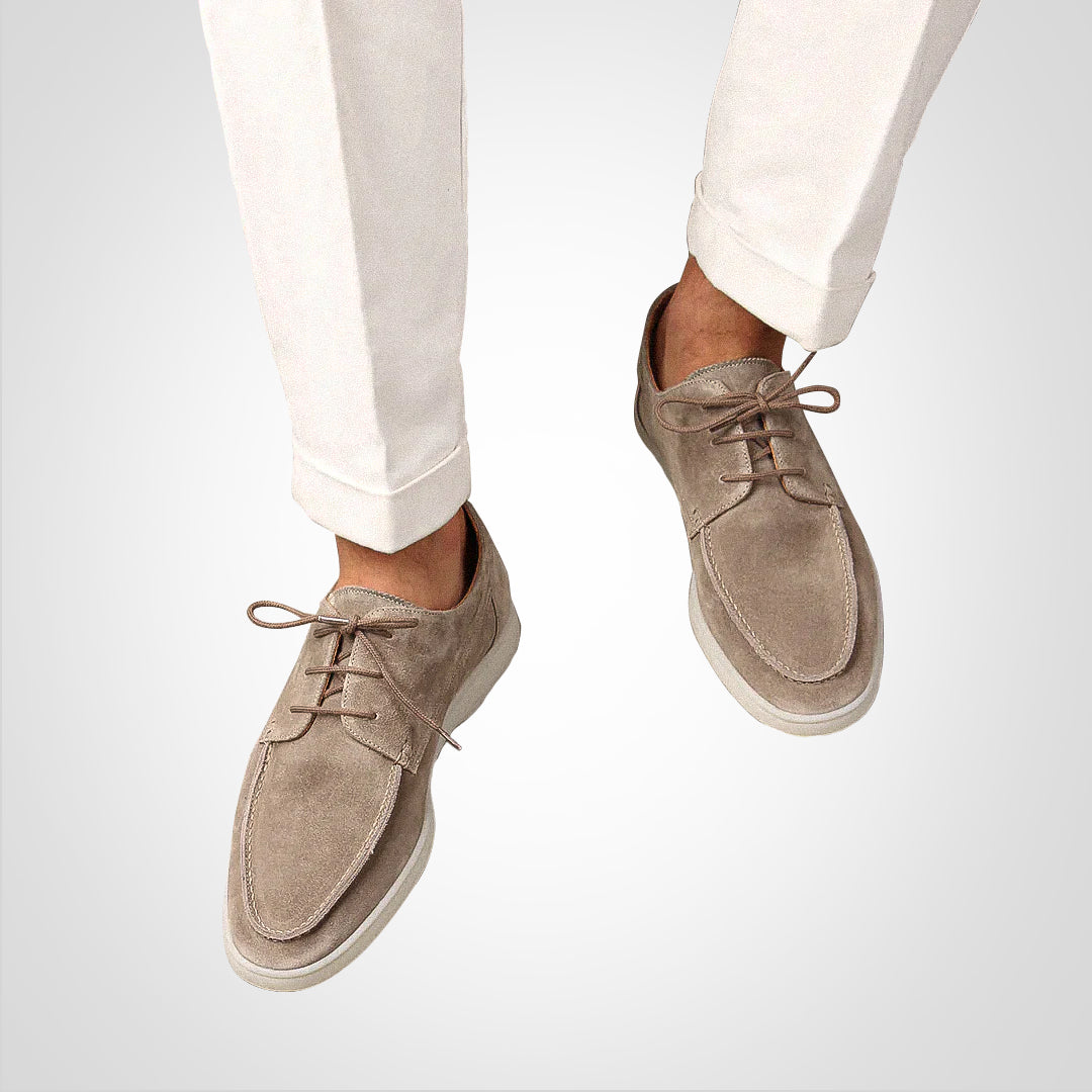 Nate | Orthopedic Lace-Up Boat Shoes