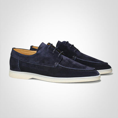 Nate | Orthopedic Lace-Up Boat Shoes