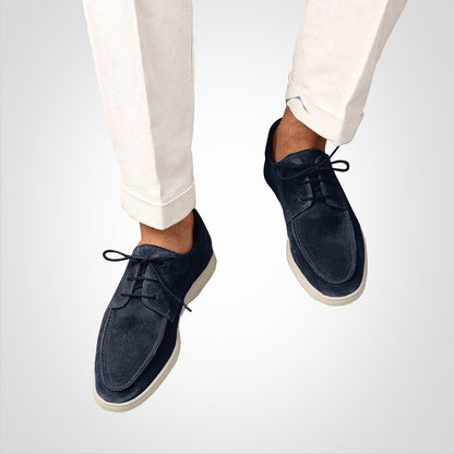 Nate | Orthopedic Lace-Up Boat Shoes
