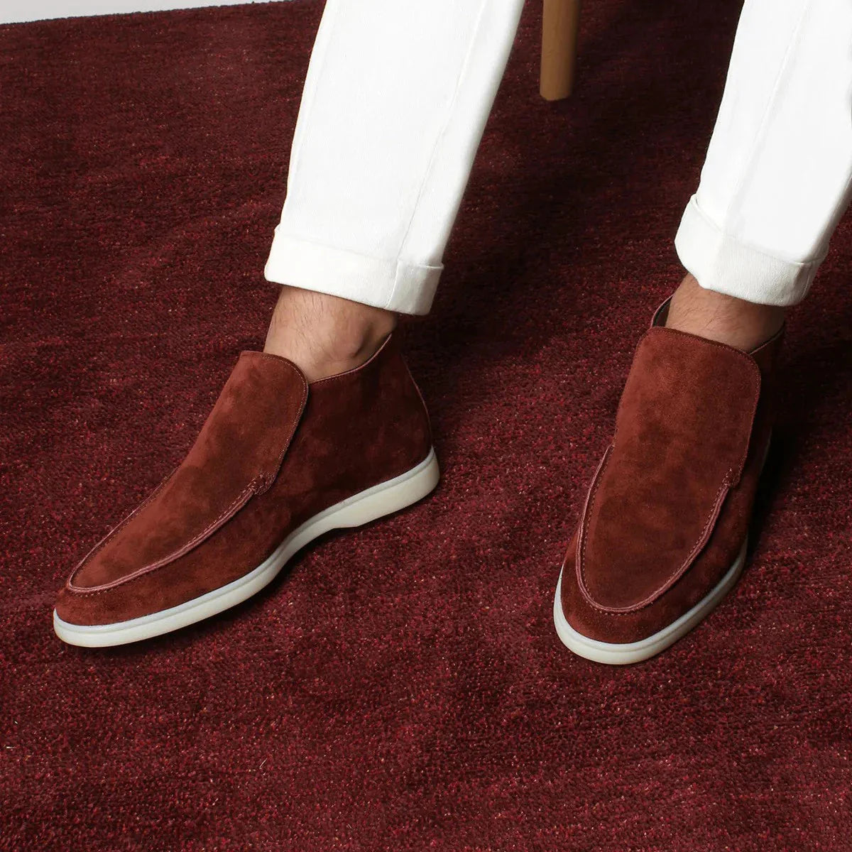 Nathan | Men's Slip-On Chukka Boots