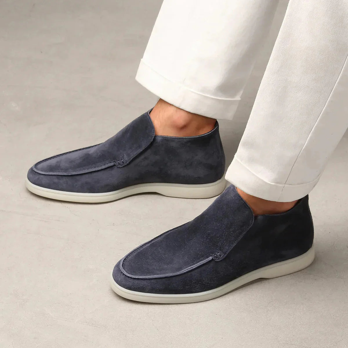 Nathan | Men's Slip-On Chukka Boots