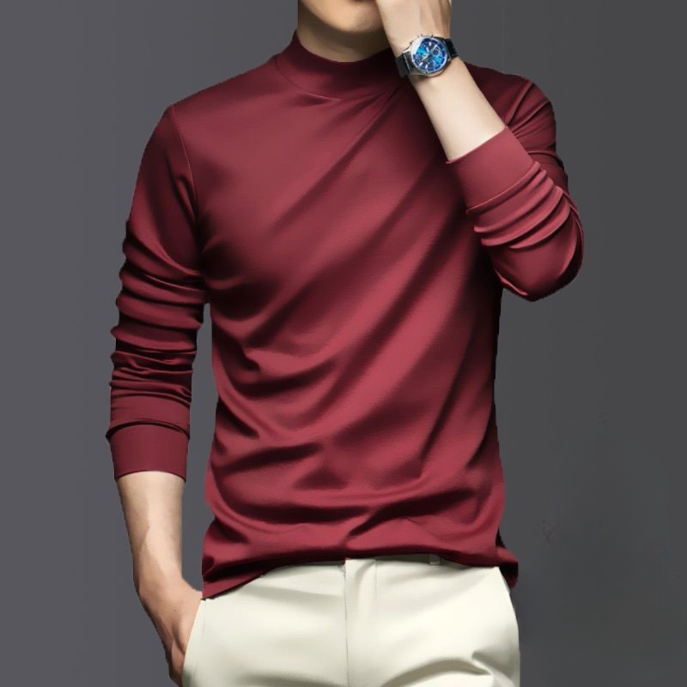 Neil | Men's Slim-Fit Long Sleeve T-Shirt