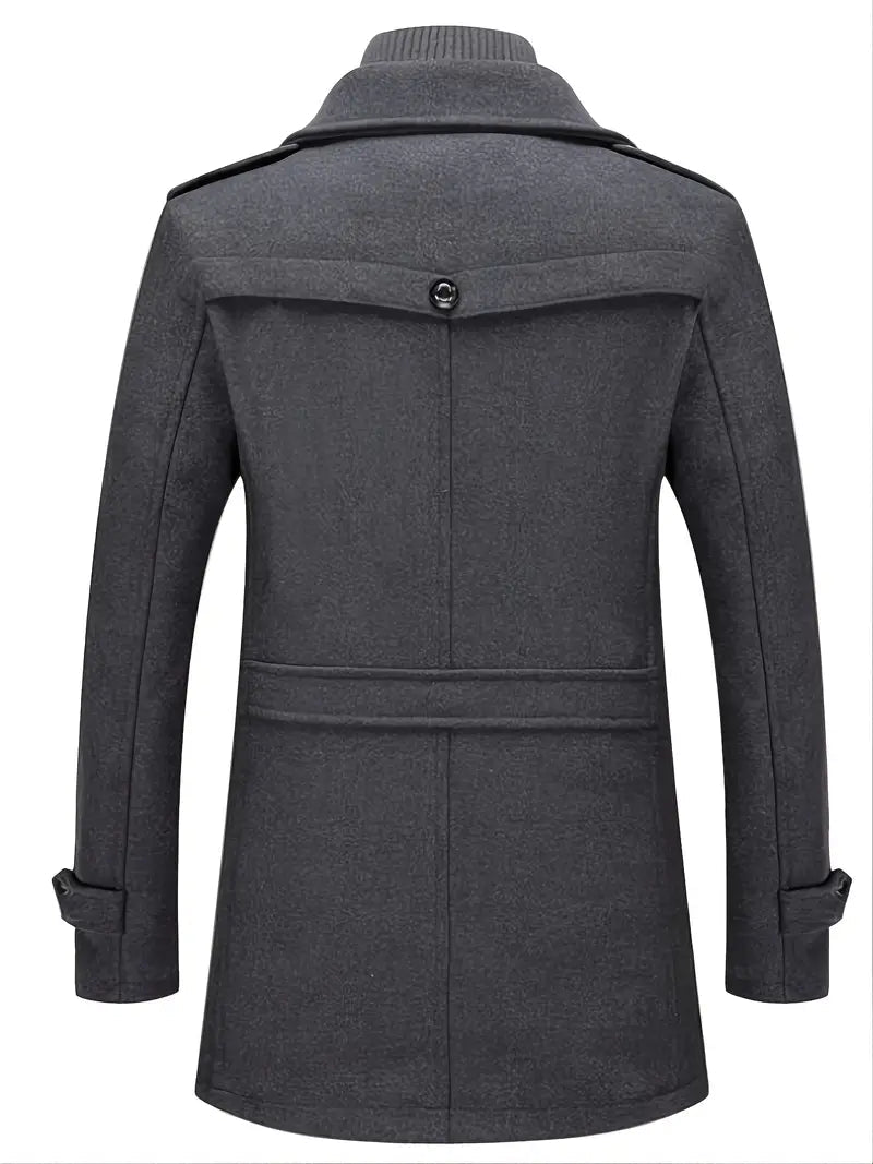 Nicholas | Men's Double Breasted Overcoat