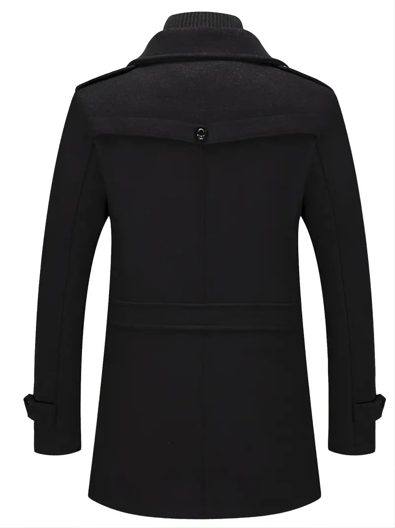 Nicholas | Men's Double Breasted Overcoat