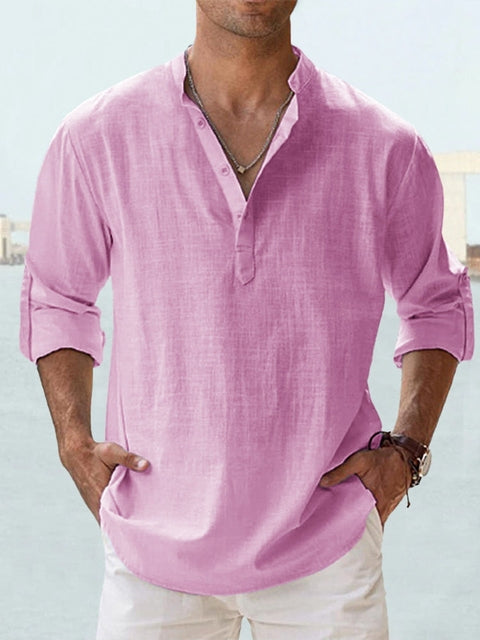 Orlando | Men's Long Sleeve Button-Down Casual Shirt