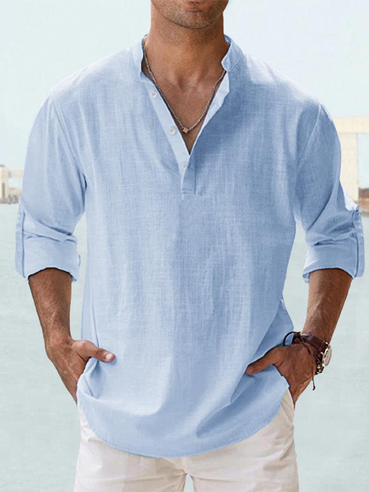 Orlando | Men's Long Sleeve Button-Down Casual Shirt