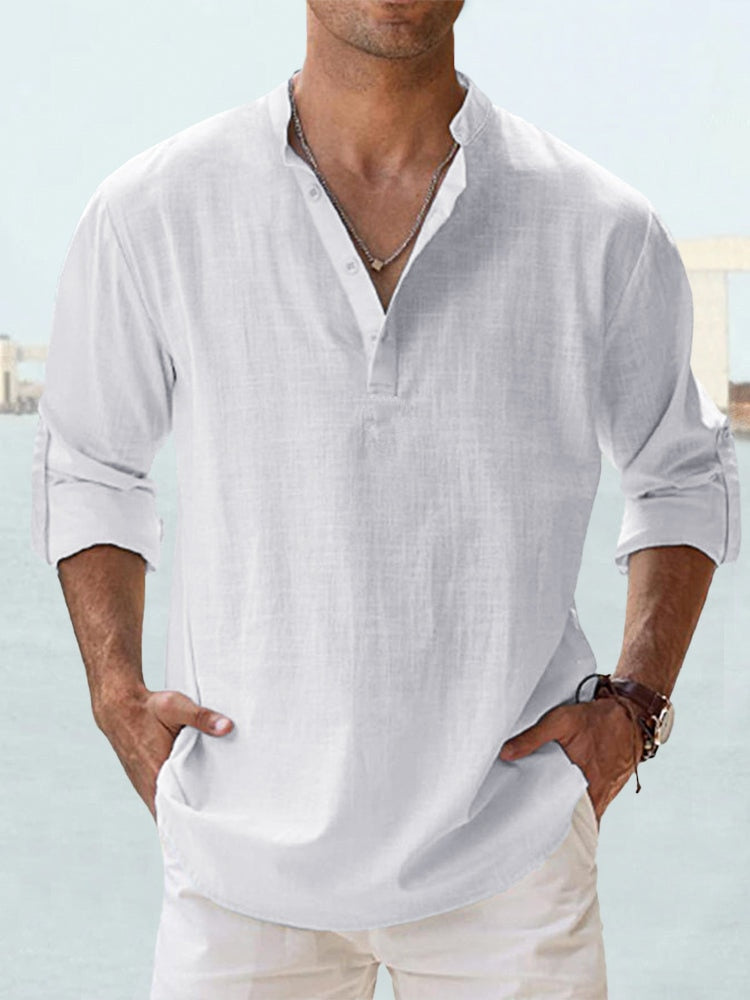 Orlando | Men's Long Sleeve Button-Down Casual Shirt
