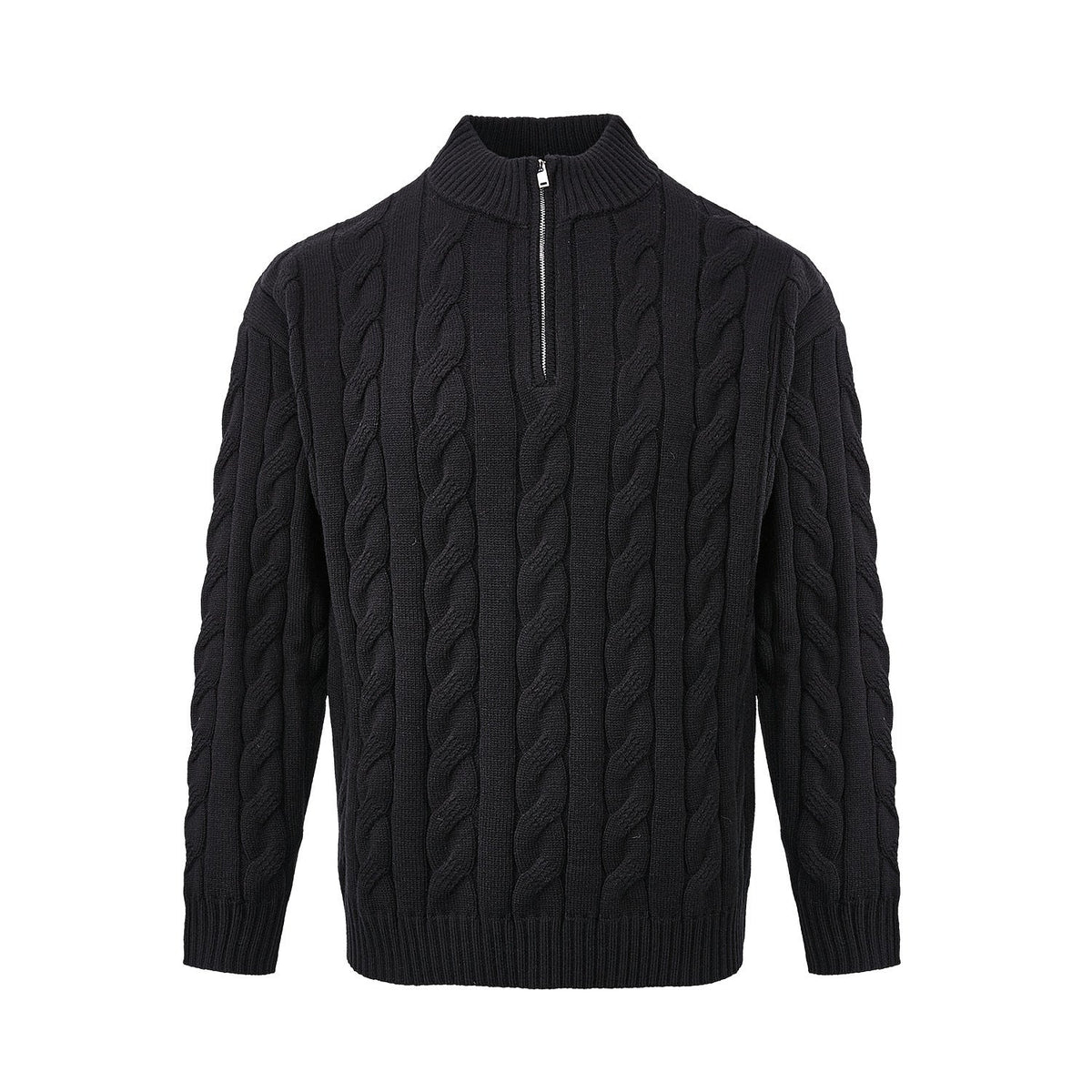 Oscar | Men's Cable Knit Quarter Zip Sweater