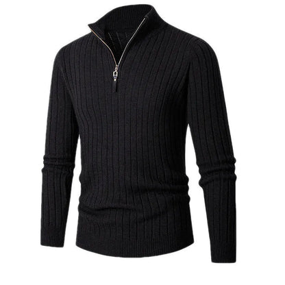 Oscar | Men's Half-Zip Ribbed Sweater