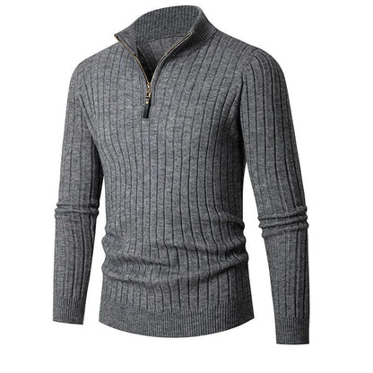 Oscar | Men's Half-Zip Ribbed Sweater