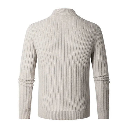 Oscar | Men's Half-Zip Ribbed Sweater