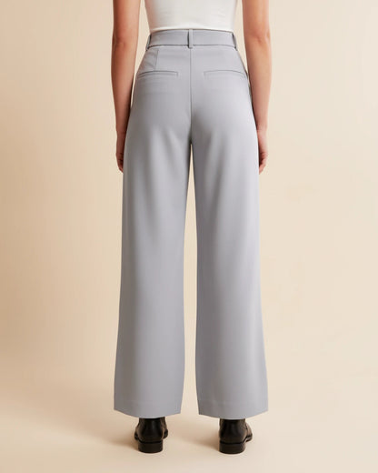 Pam | Women's High-Waisted Pleated Wide Leg Pants