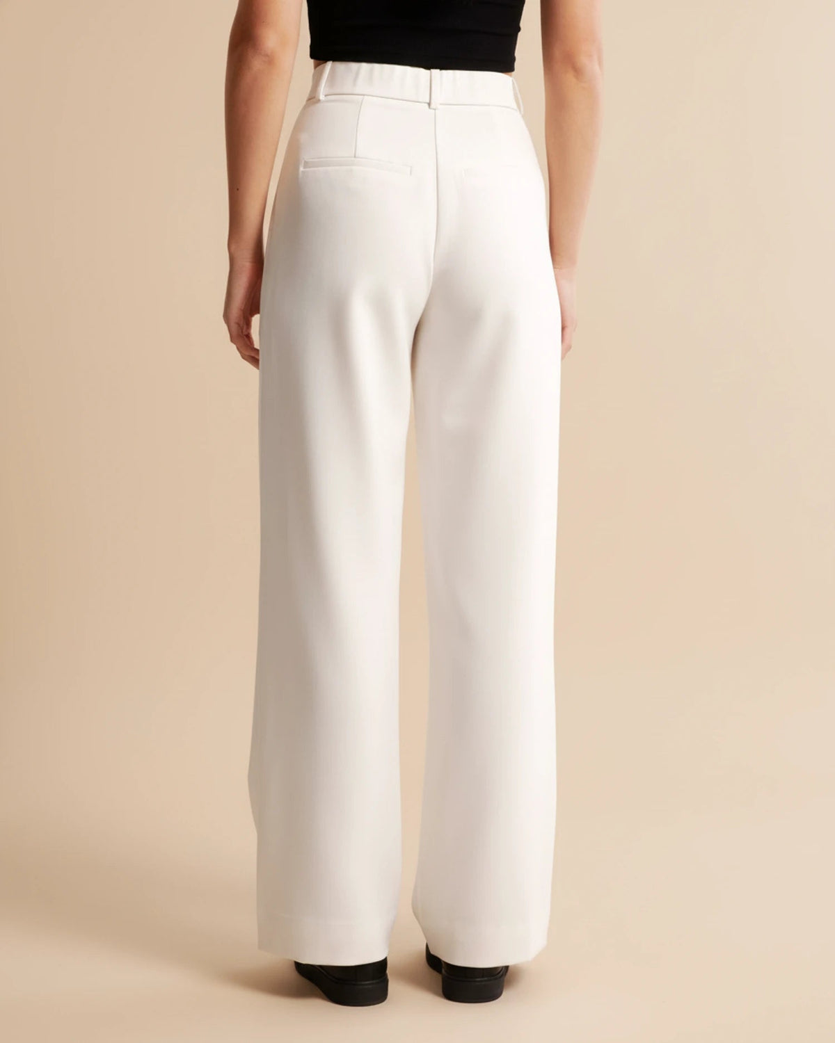 Pam | Women's High-Waisted Pleated Wide Leg Pants