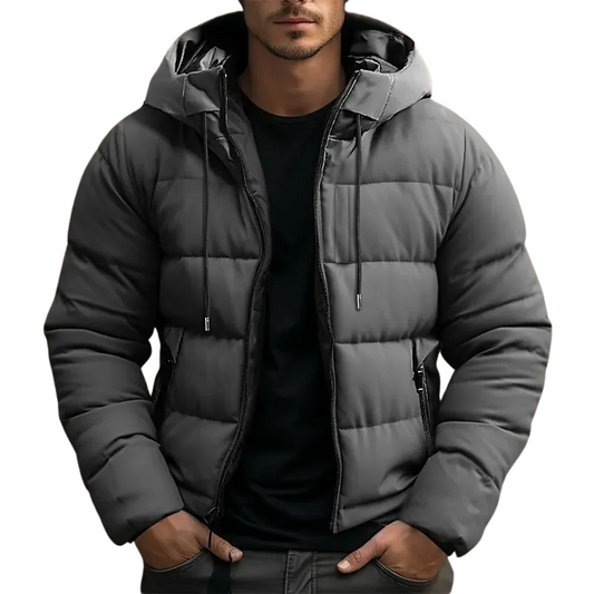Paul | Men's Hooded Quilted Puffer Jacket