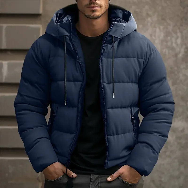 Paul | Men's Hooded Quilted Puffer Jacket