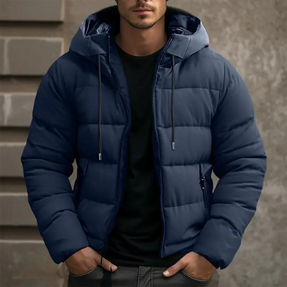 Paul | Men's Hooded Quilted Puffer Jacket