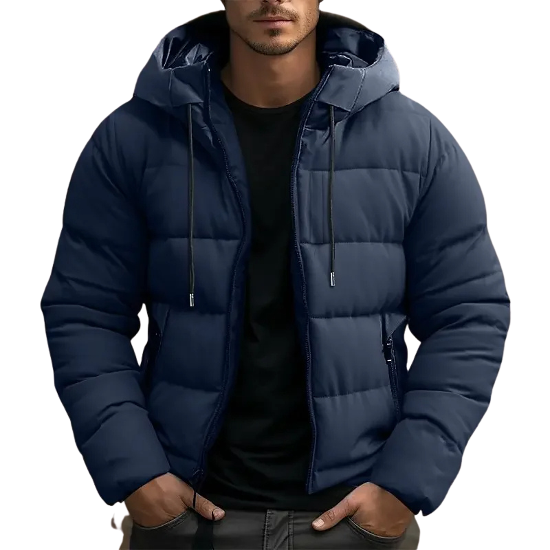 Paul | Men's Hooded Quilted Puffer Jacket