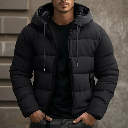 Paul | Men's Hooded Quilted Puffer Jacket