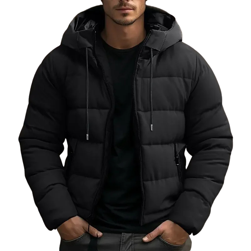 Paul | Men's Hooded Quilted Puffer Jacket